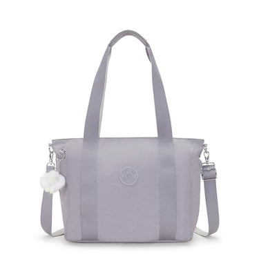 Kipling ASSENI Kleine Tragetasche, Tragetaschen, Tender Grey (Grau) im Sale